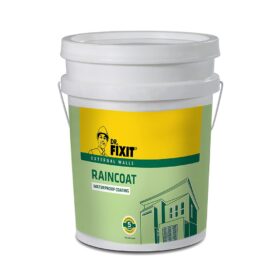 Dr. Fixit Raincoat Waterproof Coating – 5-Year Exterior Wall Protection for Homes & Buildings
