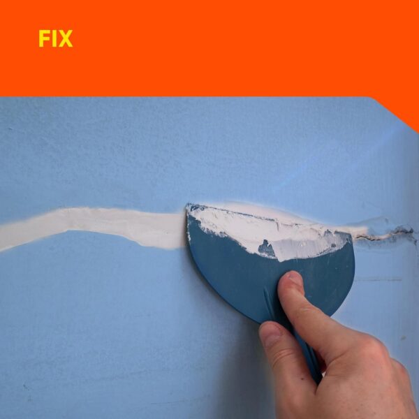 DR. FIXIT 201 Crack-X Paste – 500gm | Flexible, Ready-to-Use Crack Filler for Walls & Roofs | Interior & Exterior Surface Repair with Superior Bonding - Image 5