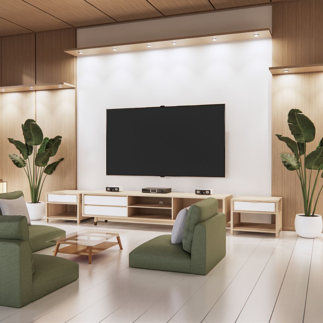 Modern TV unit designs at Sri Krishnaa Traders