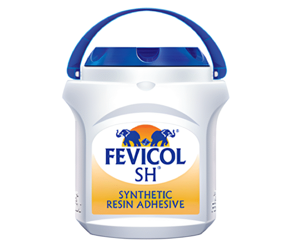 Fevicol SH Synthetic Resin Adhesive container with blue lid and handle – ideal for woodworking, furniture, and carpentry use